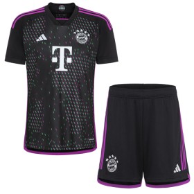 Camisola FC Bayern München Criança 2º Equipamento 2023-24 Manga Curta